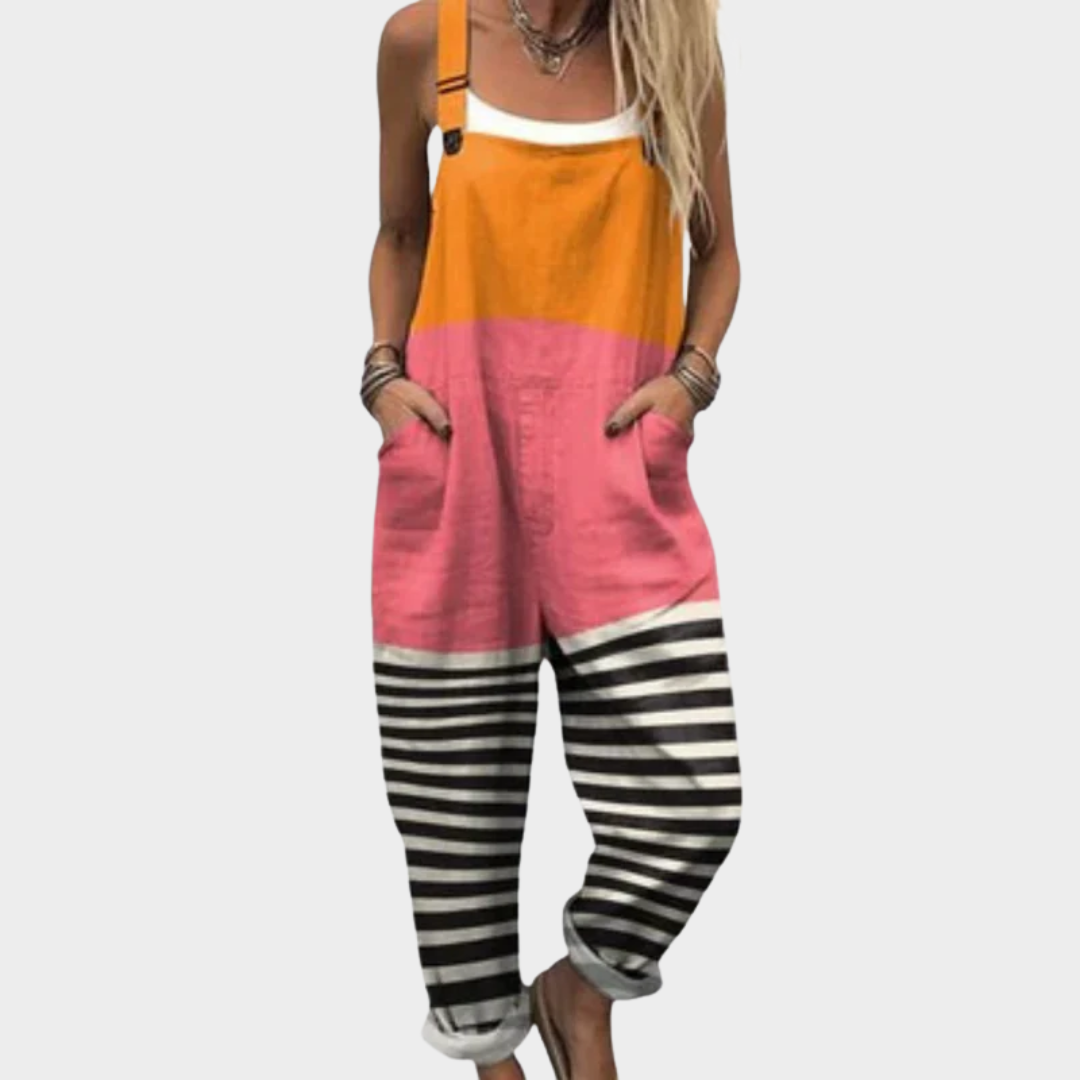 Cómodo peto estampado