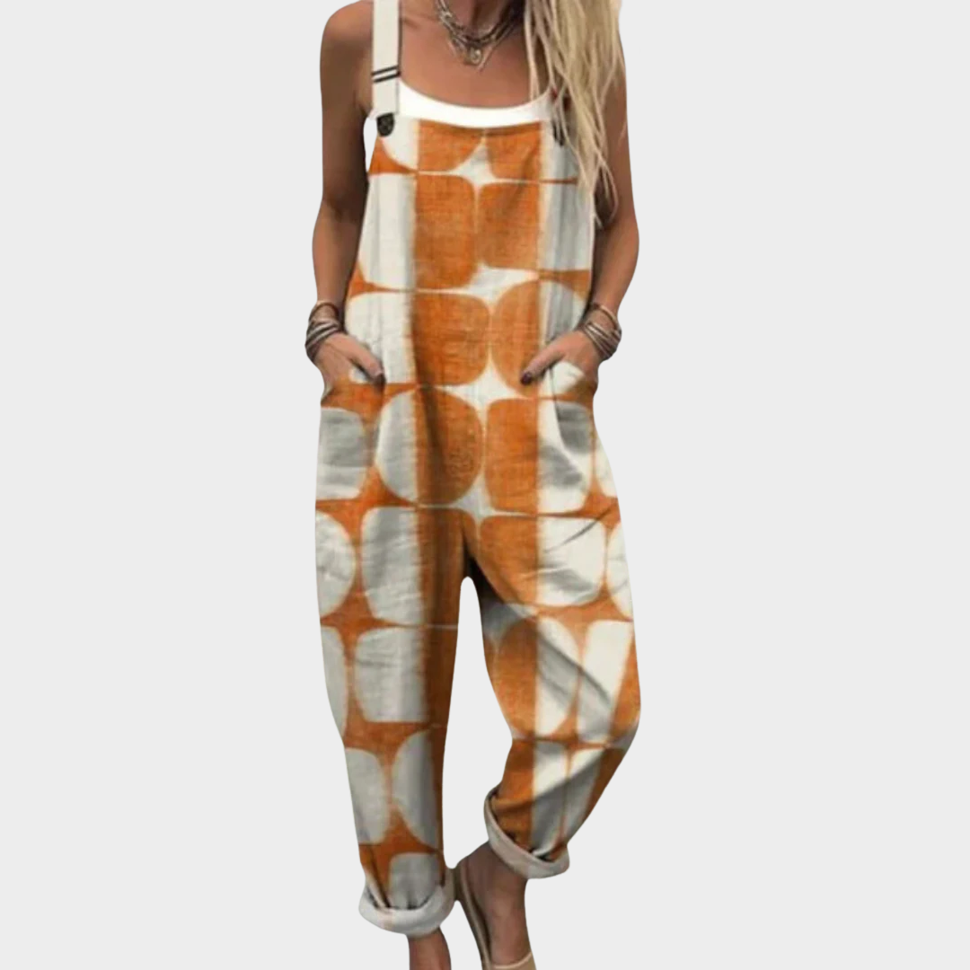 Cómodo peto estampado