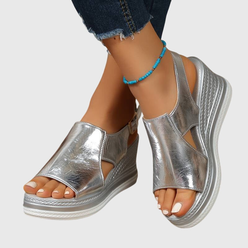 Sandalias con suela gruesa
