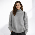 Luna | Jersey cuello alto