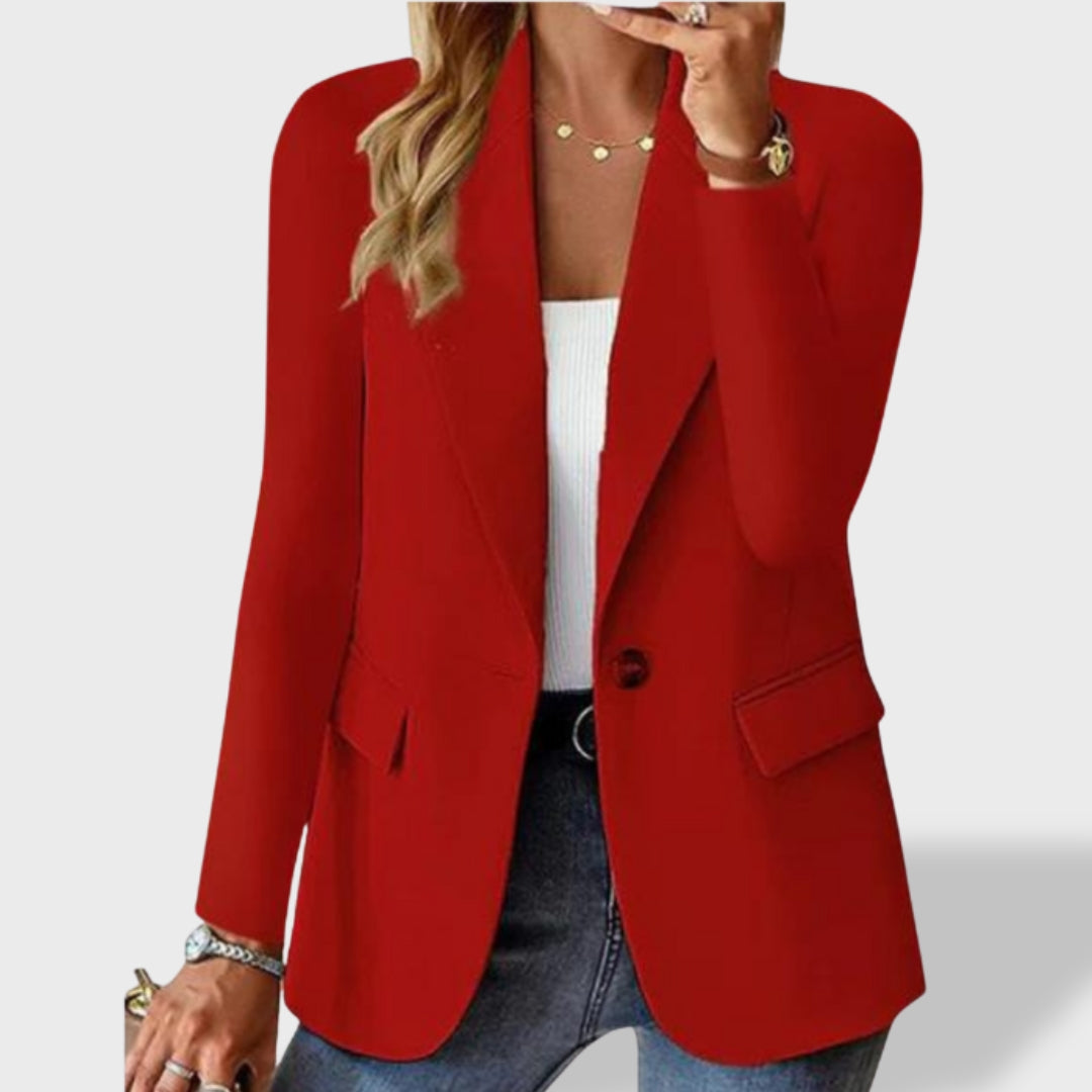 Isabella| Blazer de un solo botón para mujer