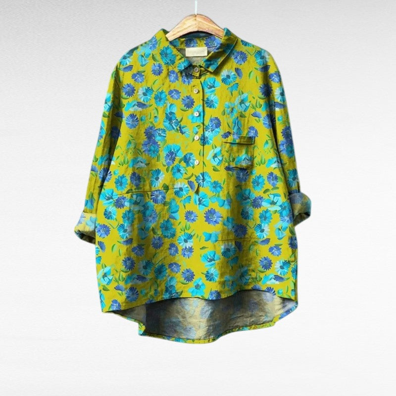 Cómoda blusa estampada
