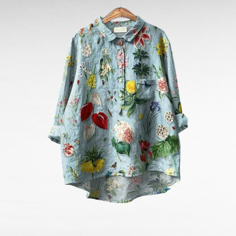 Cómoda blusa estampada