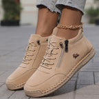 Mila | Cómodas zapatillas ortopédicas con cremallera