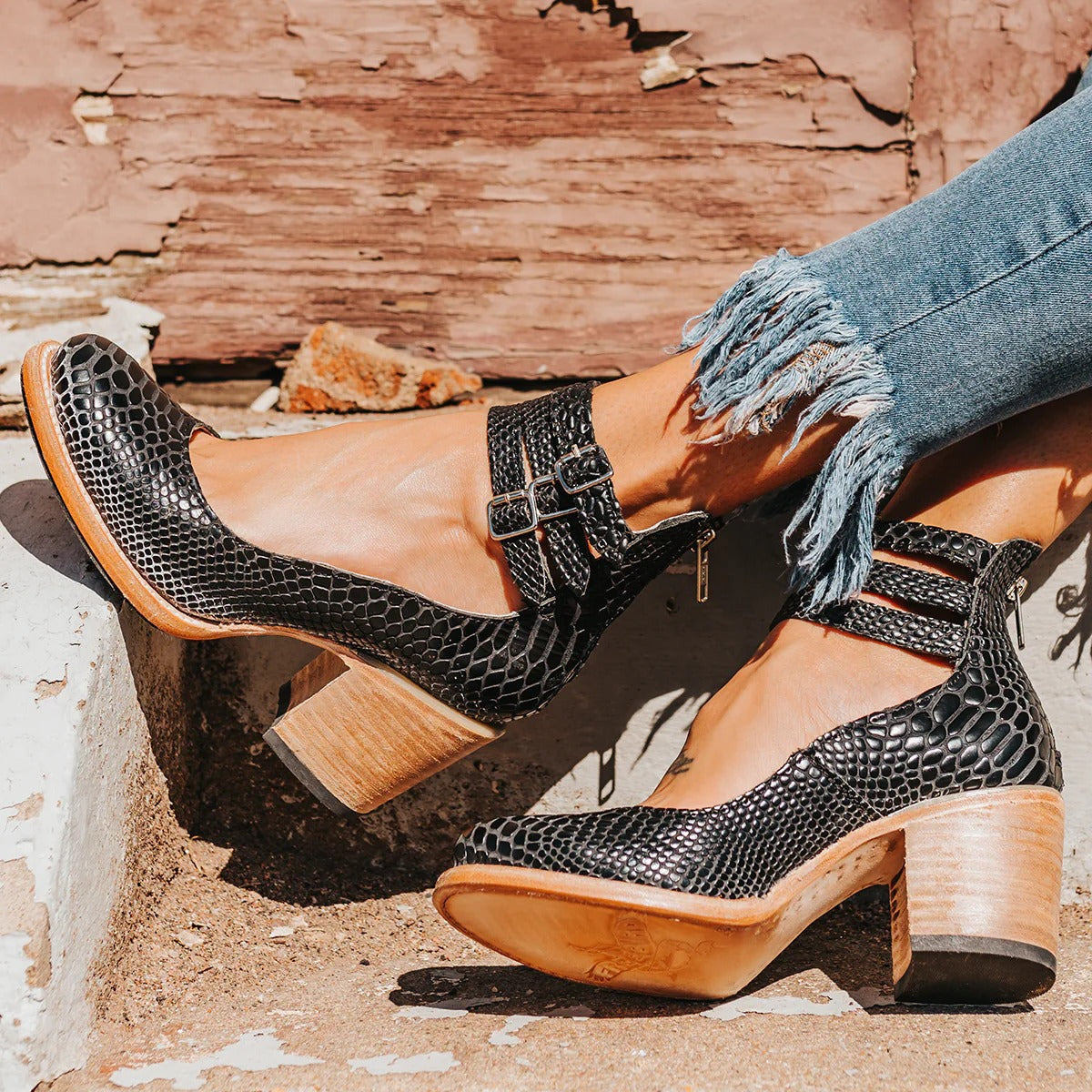 Zapatos de tacón elegantes y cómodos