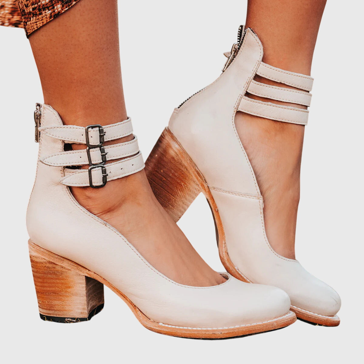 Zapatos de tacón elegantes y cómodos