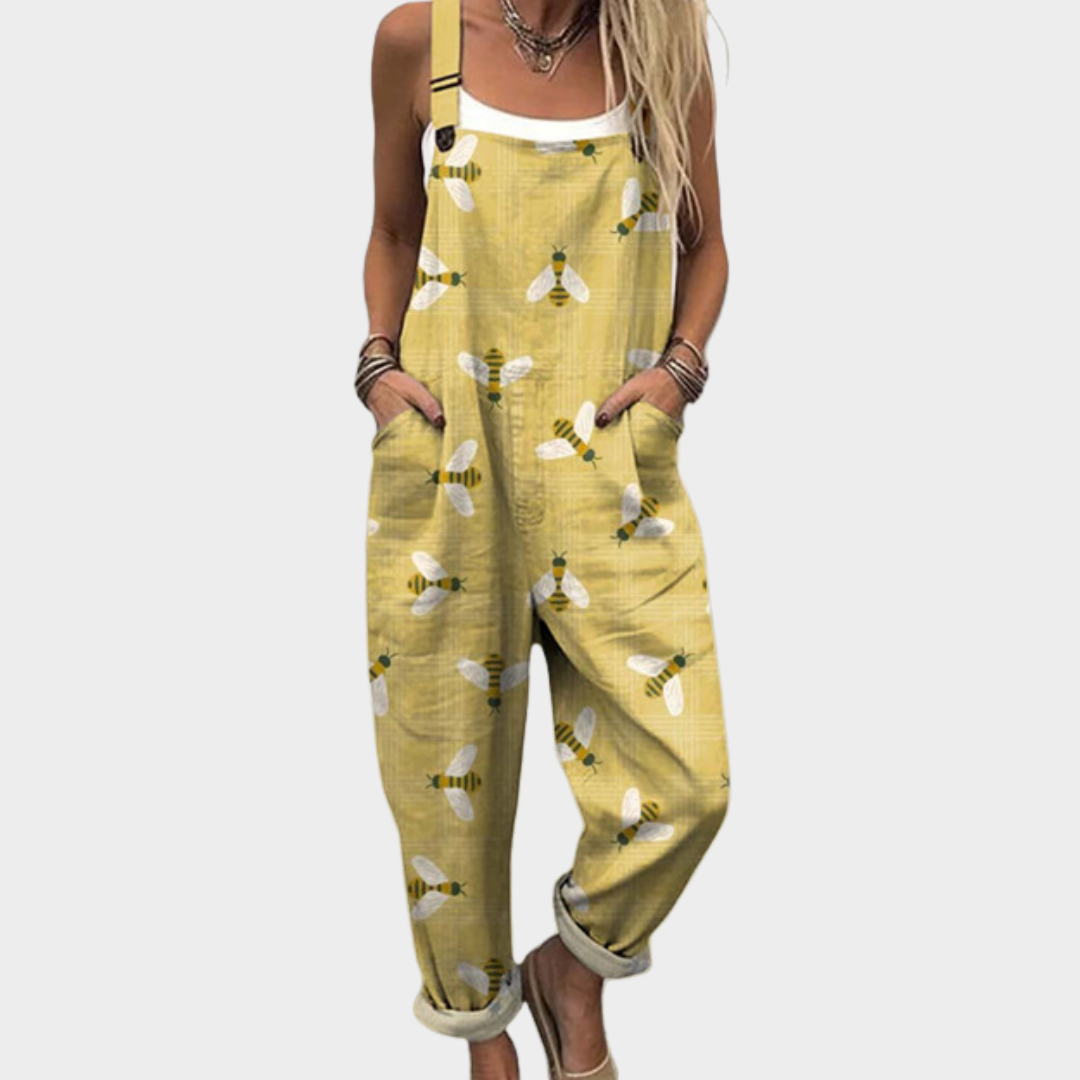 Cómodo peto estampado