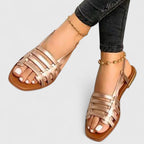 Sandalias de tiras cruzadas