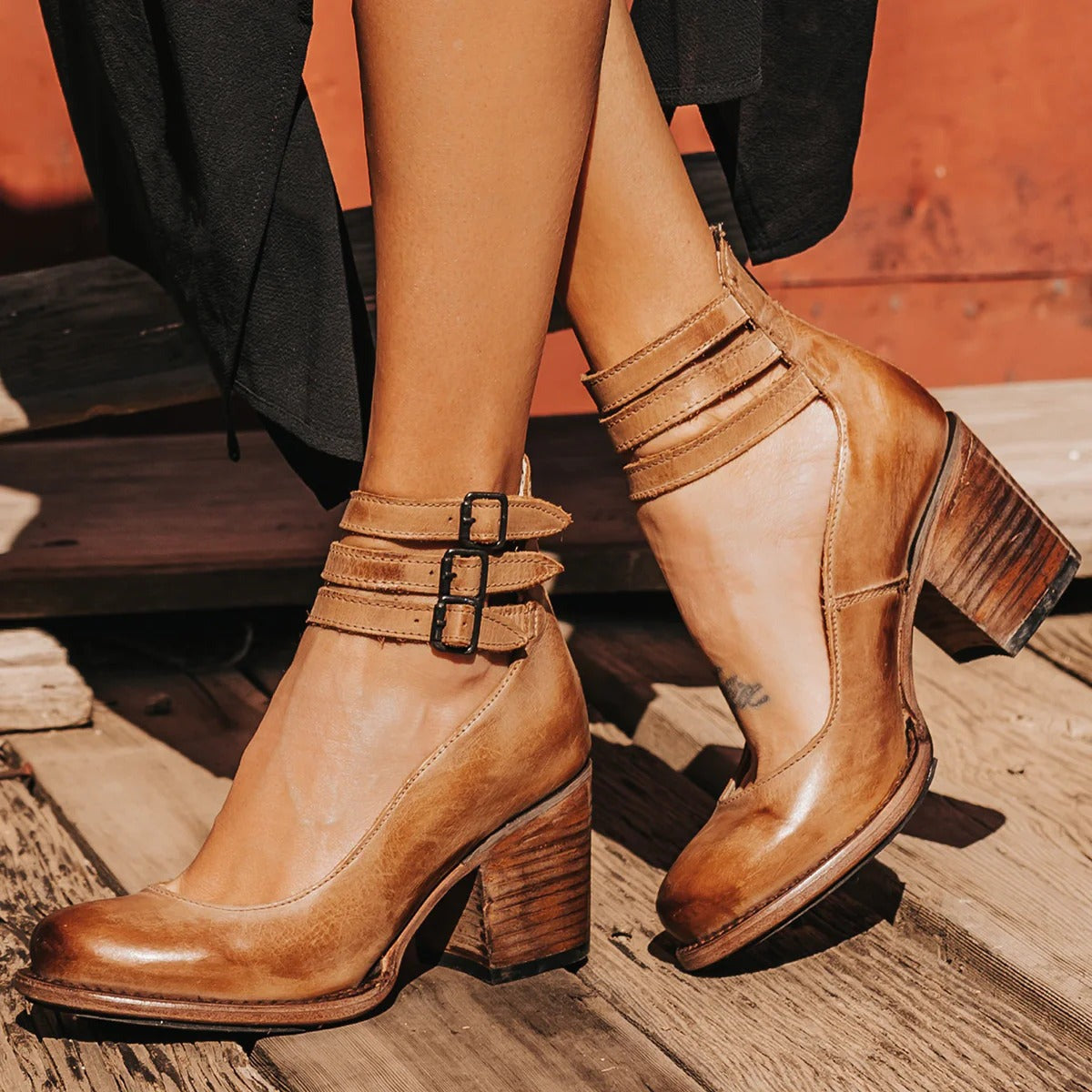 Zapatos de tacón elegantes y cómodos