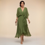 Monica | Vestido con escote en V