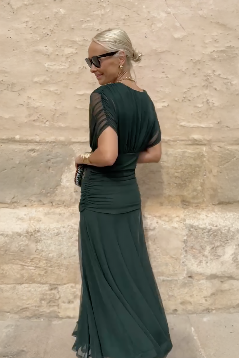Rosa | Elegante vestido largo de fiesta
