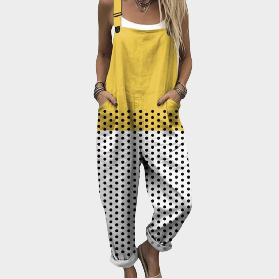 Cómodo peto estampado