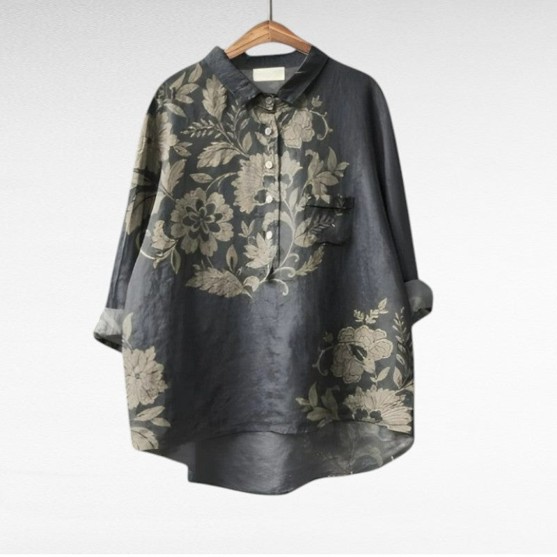 Cómoda blusa estampada