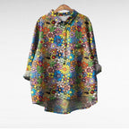 Cómoda blusa estampada
