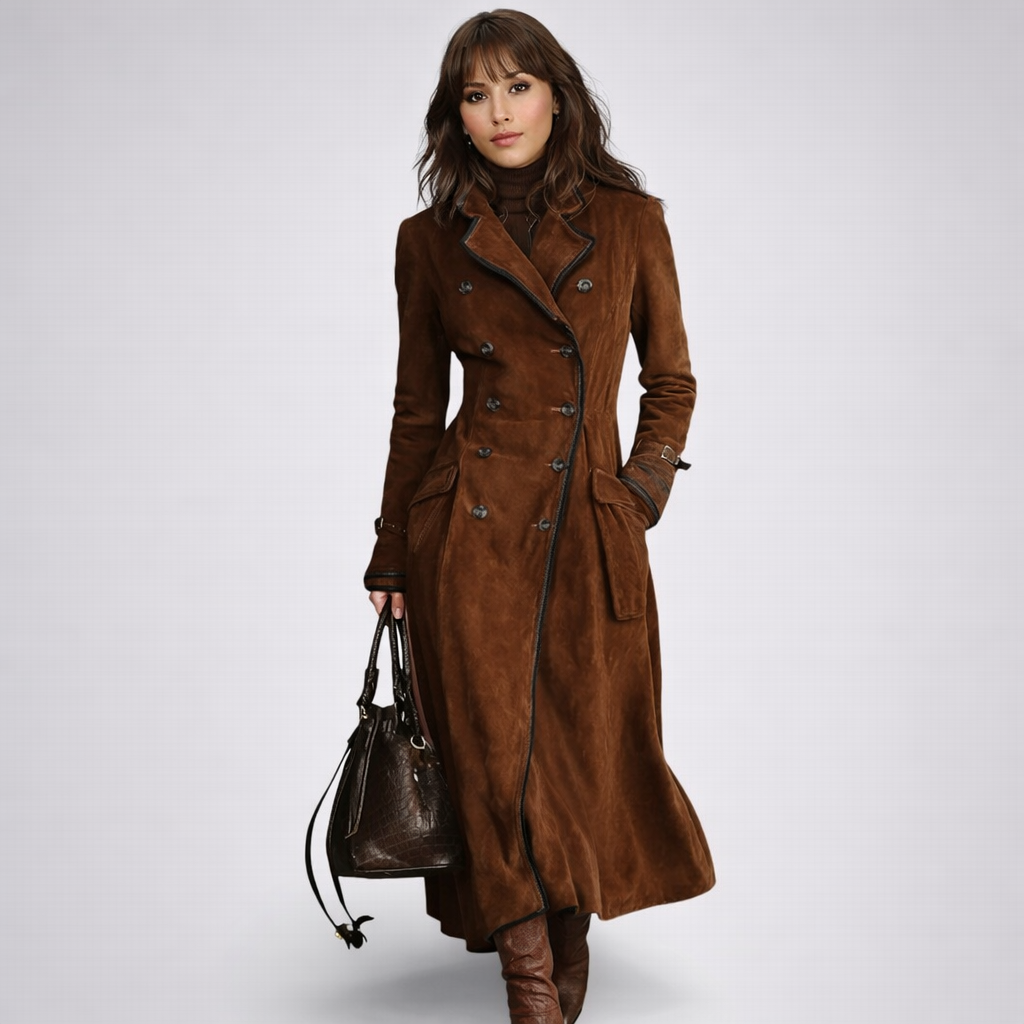Natalia | Gabardina de ante
