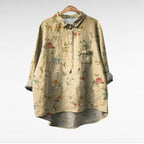 Cómoda blusa estampada