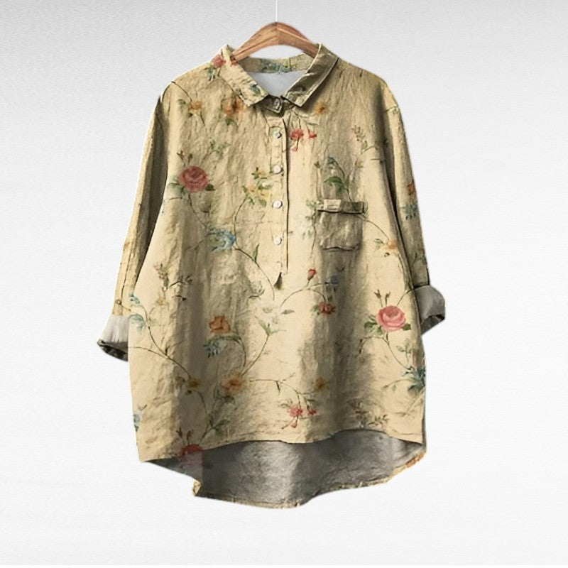 Cómoda blusa estampada