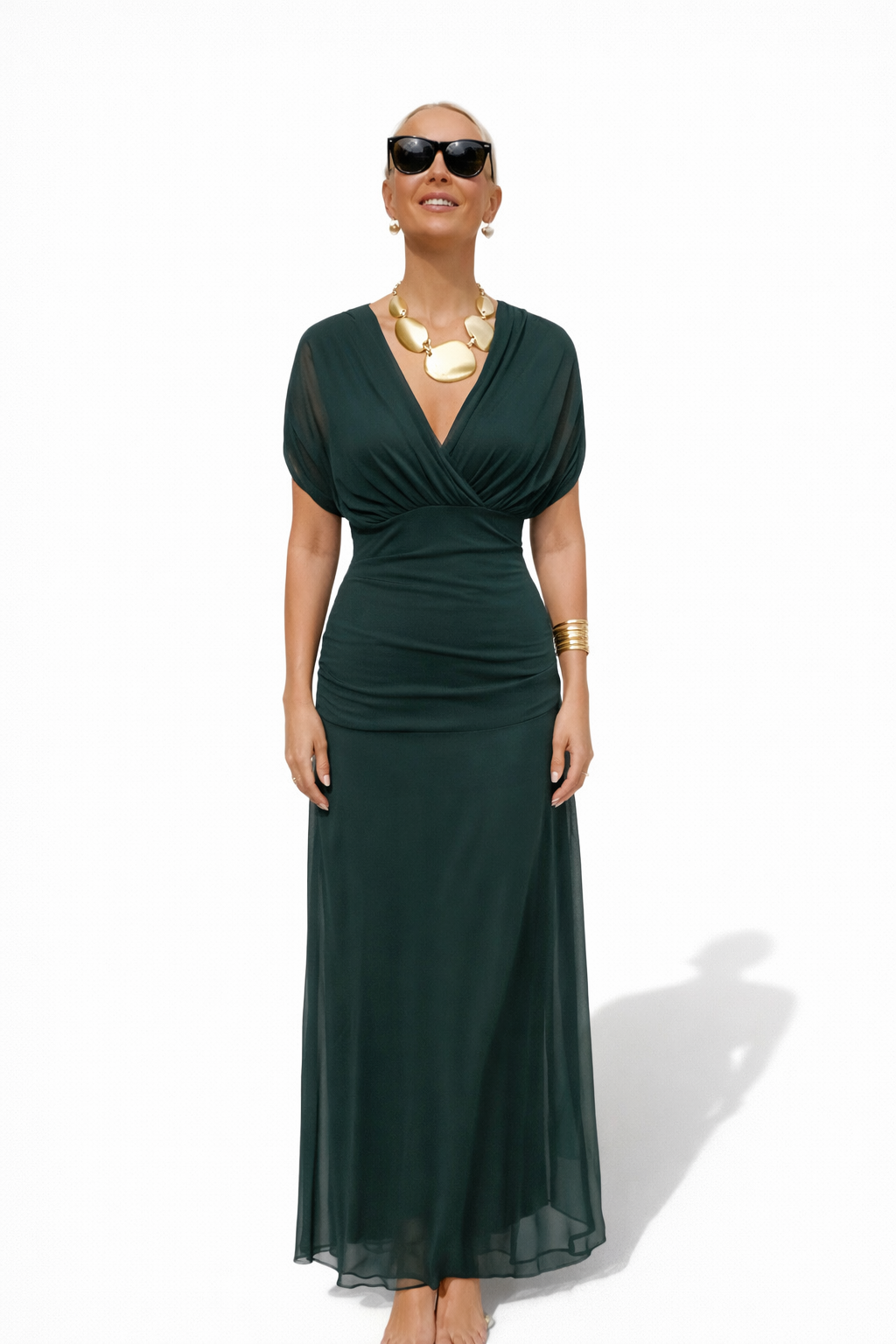 Rosa | Elegante vestido largo de fiesta