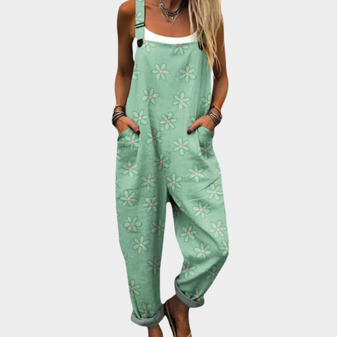 Cómodo peto estampado