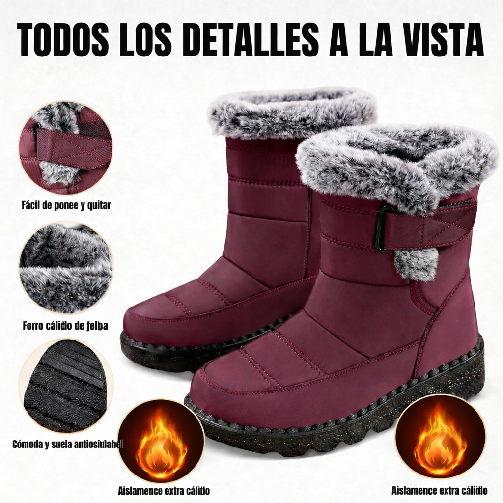 Botas de invierno™ | Forro cálido, antideslizantes e impermeables
