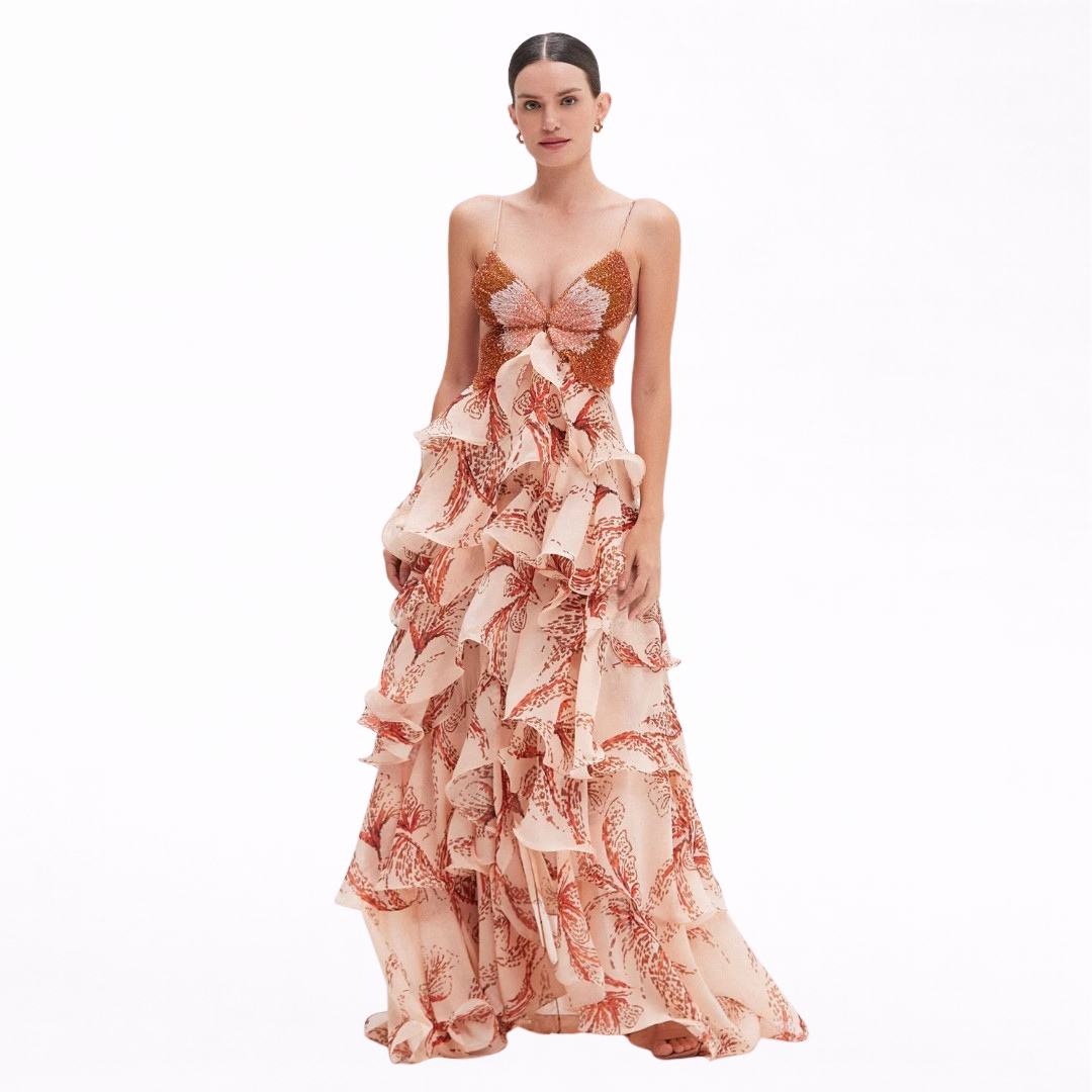 Nahia | Vestito con Volante
