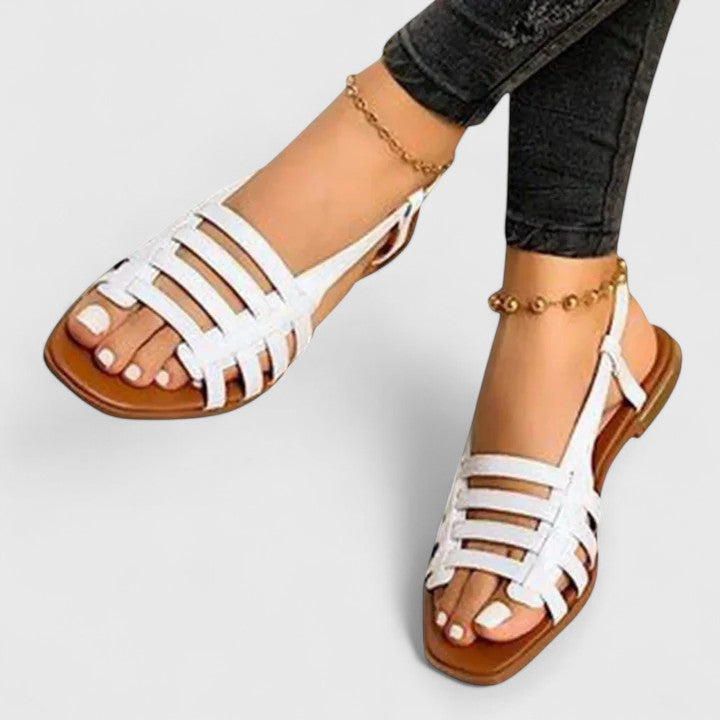 Sandalias de tiras cruzadas