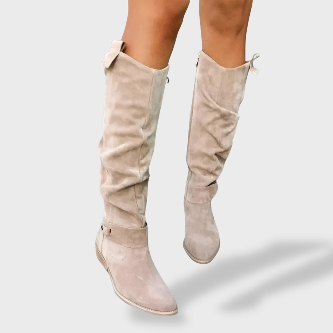 Valeria | Botas Elegantes de Piel de Alta Calidad para Mujer