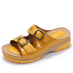 Sandalias con doble hebilla
