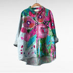 Cómoda blusa estampada