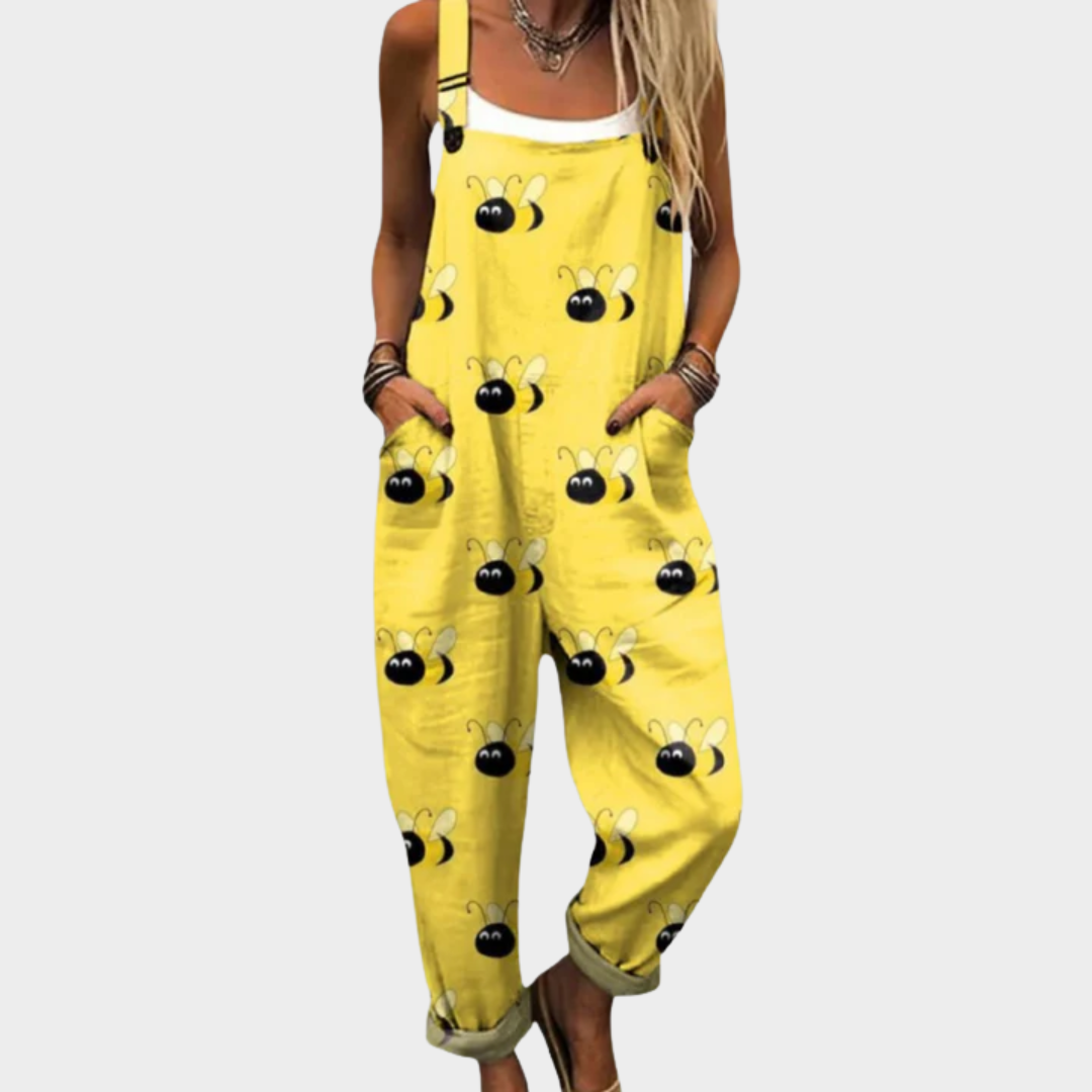 Cómodo peto estampado
