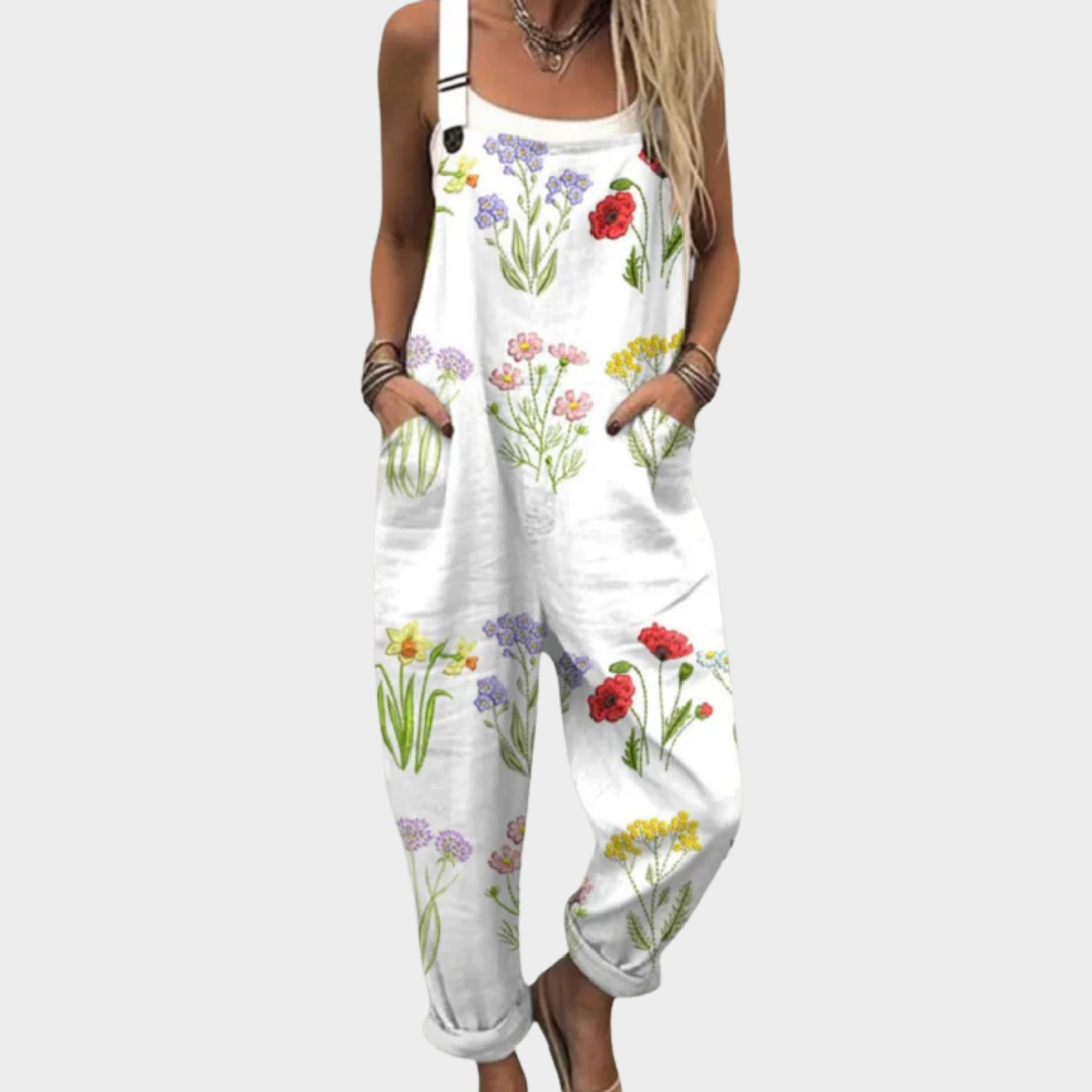 Cómodo peto estampado