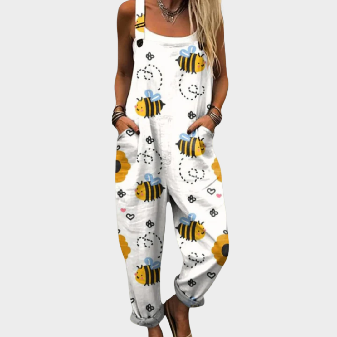 Cómodo peto estampado