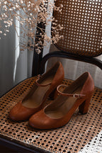 Sandalias cómodas de tacón bajo
