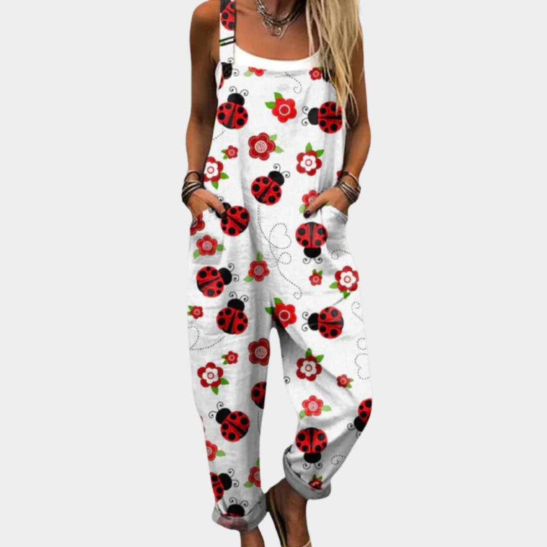 Cómodo peto estampado