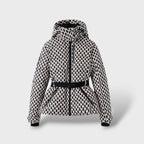 Chaqueta Acolchada con Cinturón Impermeable