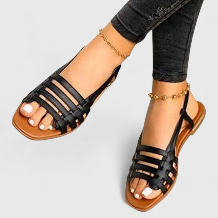 Sandalias de tiras cruzadas
