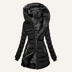 Gina | Abrigo de invierno con capucha cálida