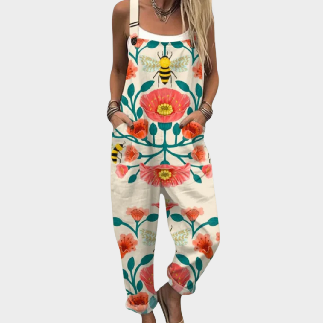 Cómodo peto estampado
