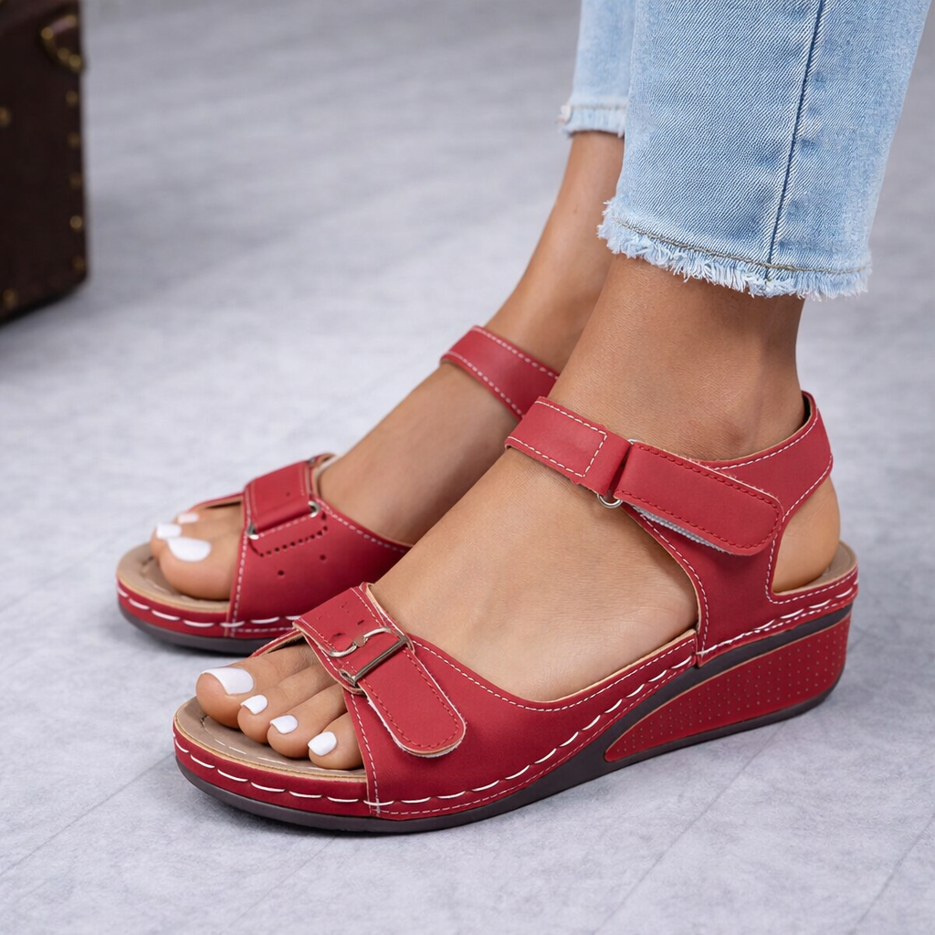 Sandalias de cuña
