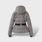 Chaqueta Acolchada con Cinturón Impermeable