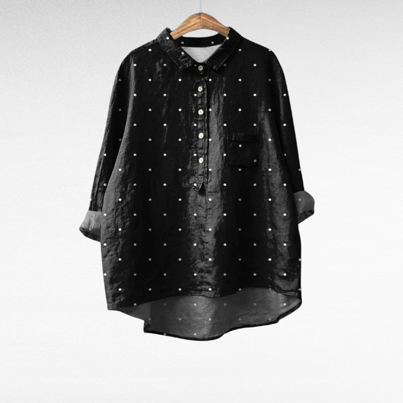 Cómoda blusa estampada