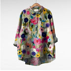 Cómoda blusa estampada