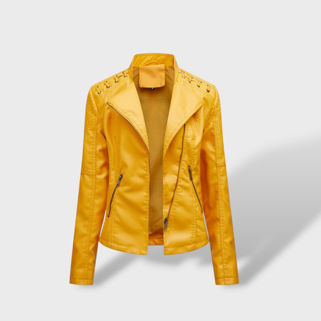 Valeria | Cazadora cuero mujer