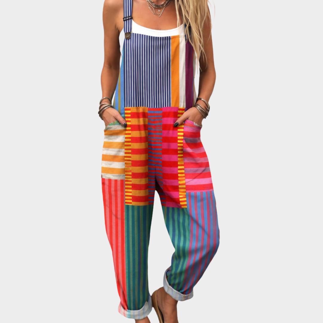 Cómodo peto estampado