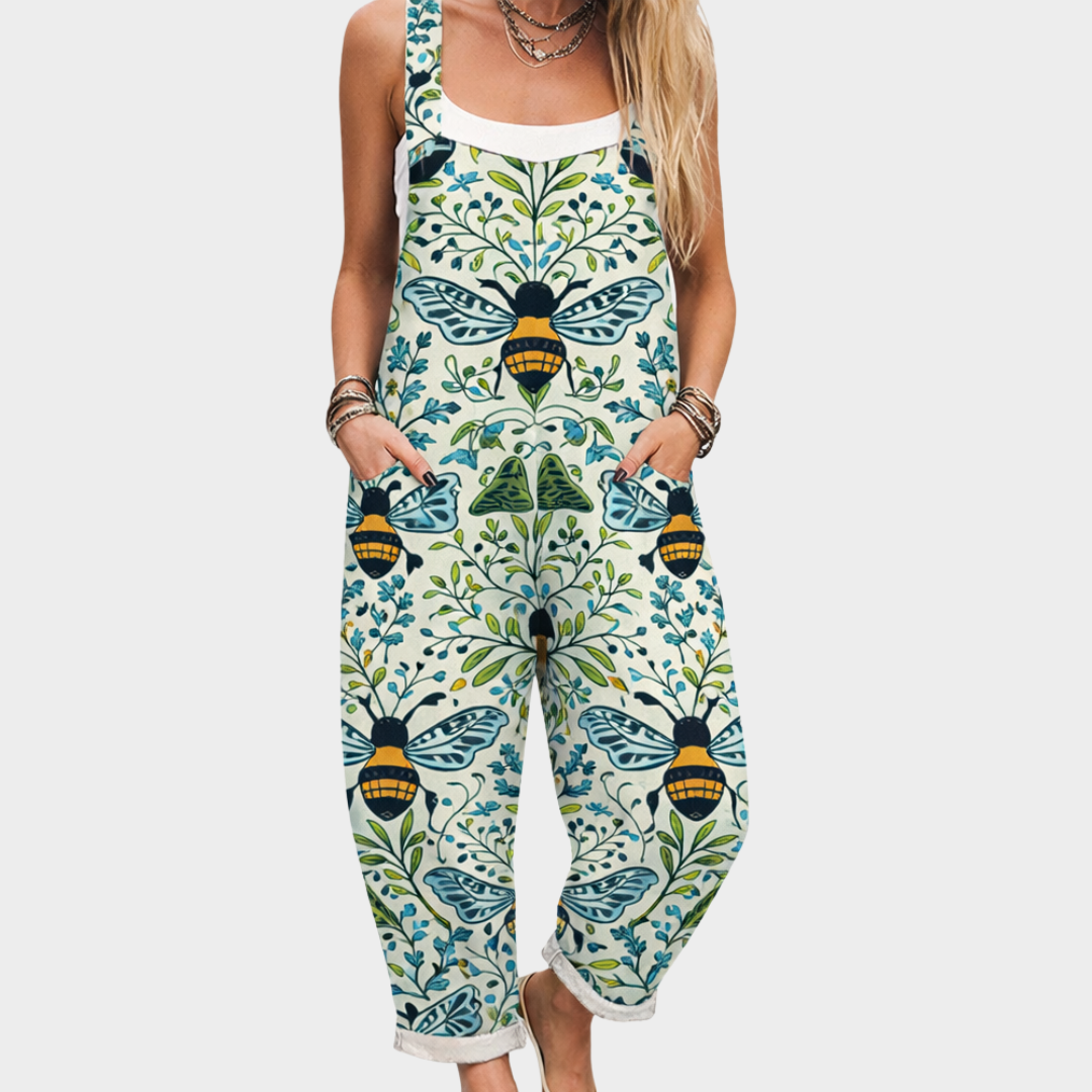 Cómodo peto estampado