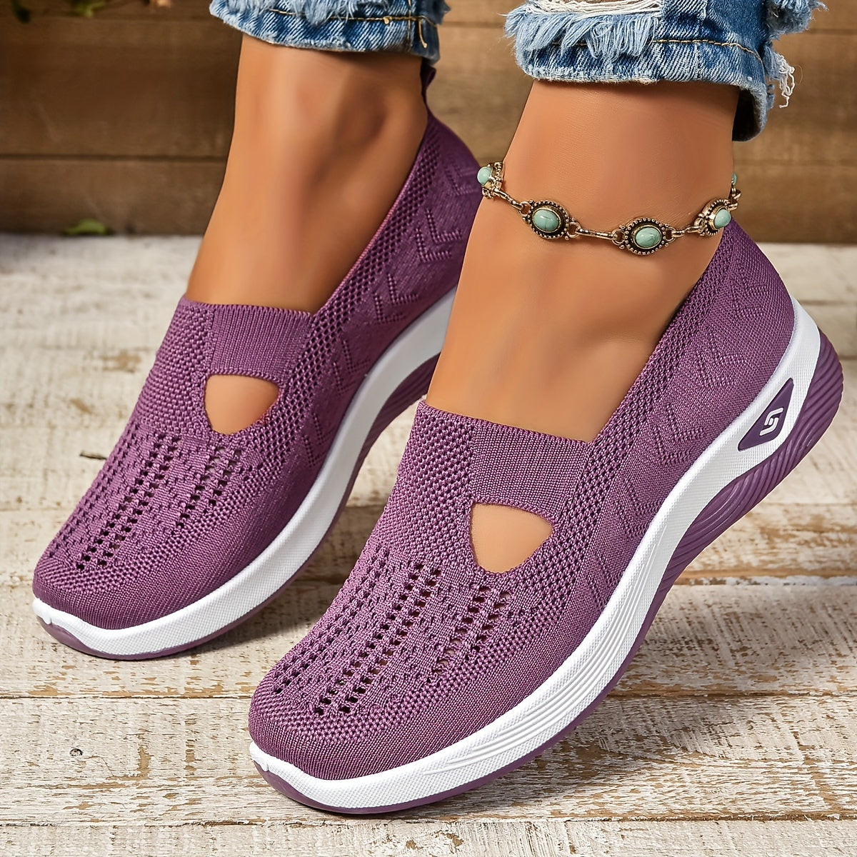 Rosa | Zapatillas casuales y cómodas