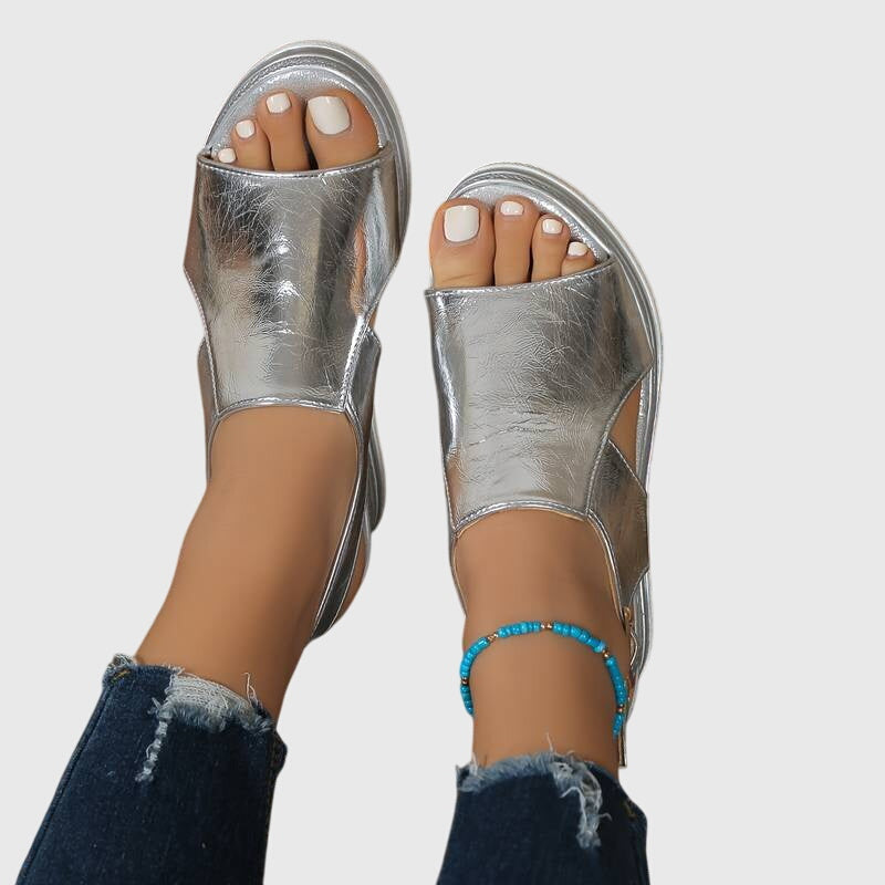 Sandalias con suela gruesa