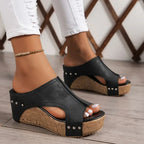 Sandalias con suela gruesa