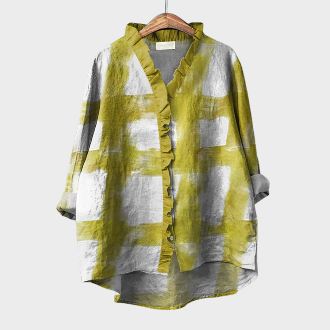 Cómoda blusa estampada