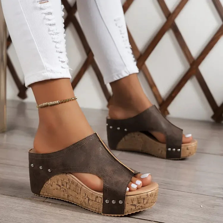 Sandalias con suela gruesa